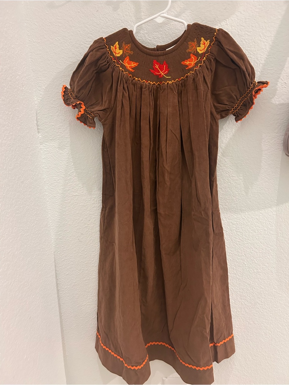 Lolly wolly doodle sz 6 thanksgiving bishop dress